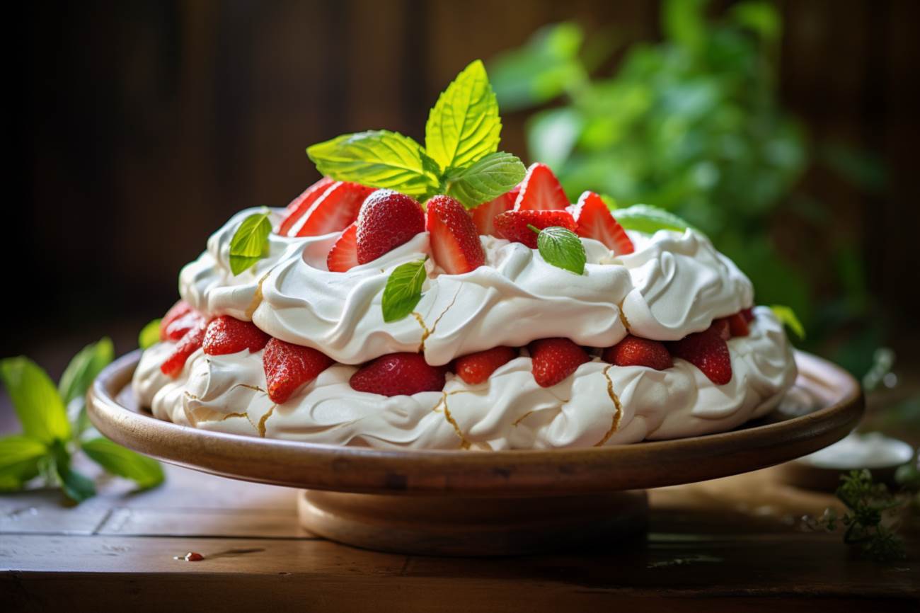 Tort bezowy z truskawkami: królowa letnich deserów