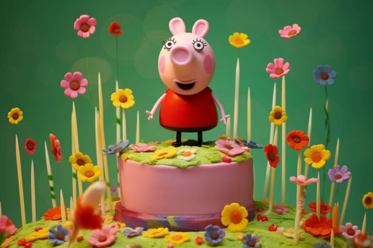 Tort z świnką peppą: zdobądź serca dzieci na ich urodzinach
